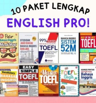 Paket Lengkap 10 Buku English Pro